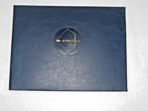 Vintage Stinson Aircraft Factory Swing-O-Ring Binder 19'30's-40's NOS